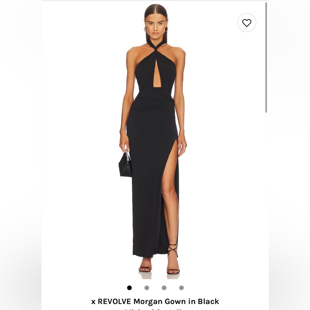 Revolve - Michael Costello Morgan gown - black